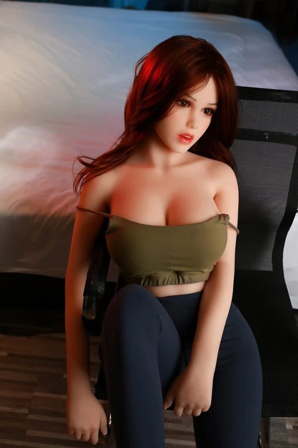 156cm realistic tpe mydoll redhead sexy love doll 15