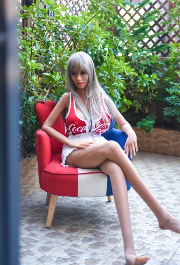 pelo gris muñeca del sexo mypuppen tetas grandes muñeca 2