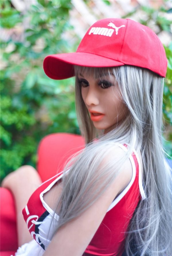 pelo gris muñeca del sexo mypuppen tetas grandes muñeca 5