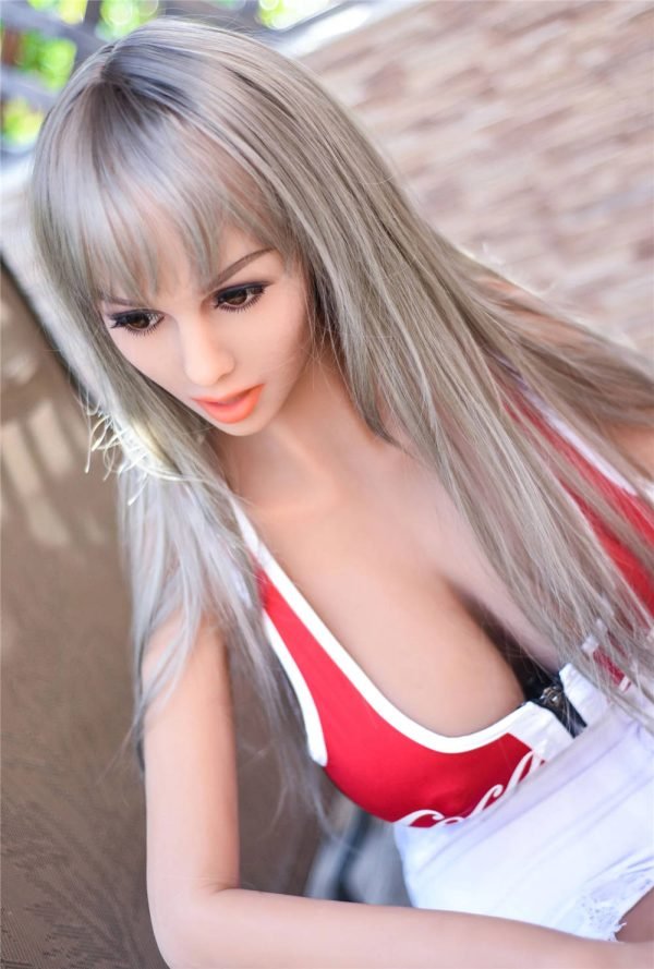 pelo gris muñeca del sexo mypuppen tetas grandes muñeca 7