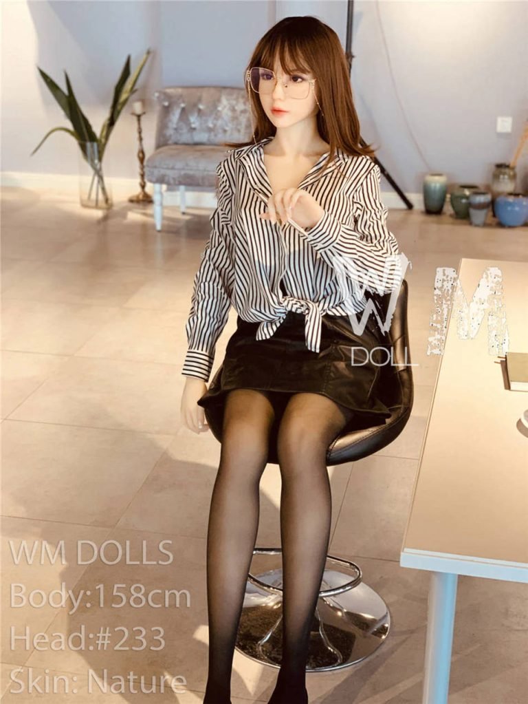 158cm senior white mypuppen c panier poupée d'amour 6