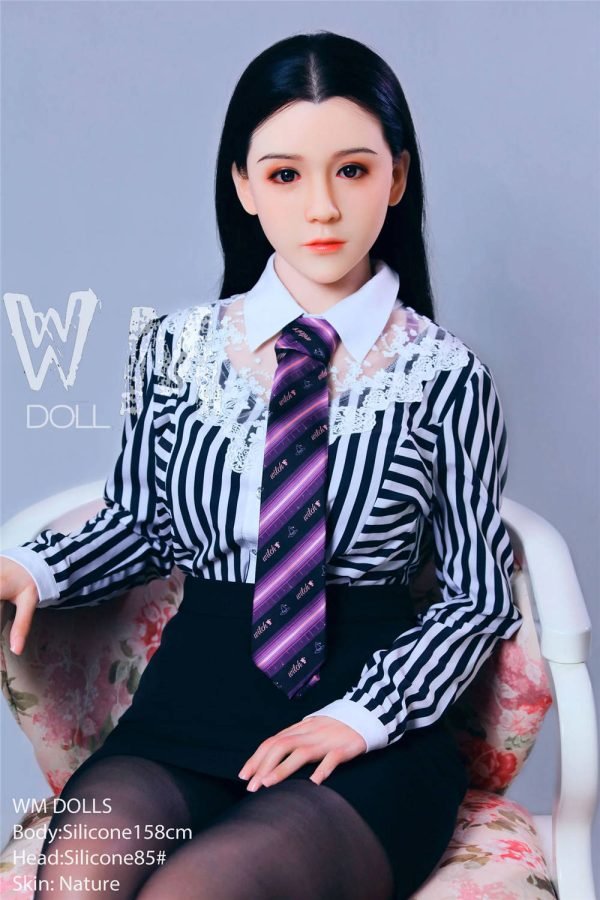 158cm silk uniform mypuppen d cup black love doll 1