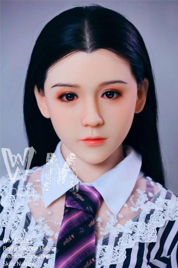 158cm silk uniform mypuppen d cup black love doll 2