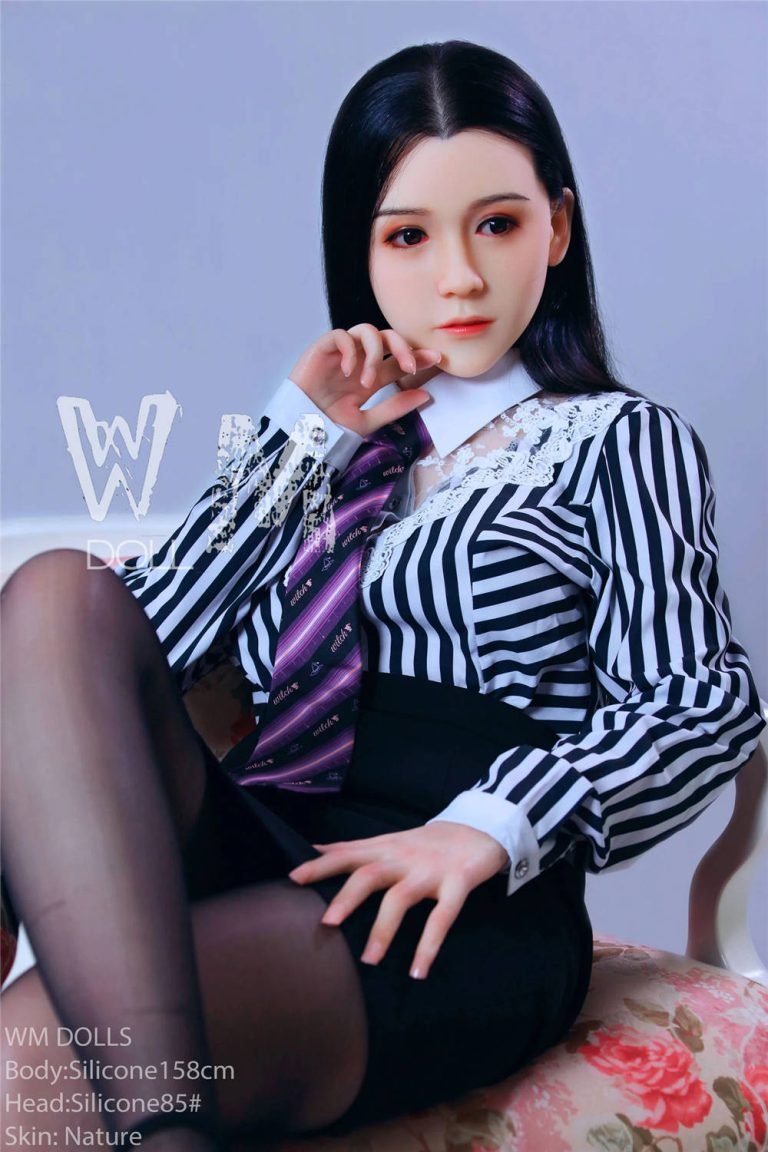 158cm silk uniform mypuppen d cup black love doll 8