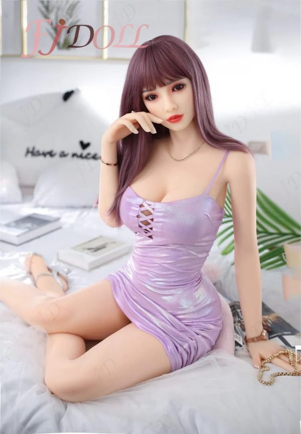 muñeca de pelo morado 168cm mypuppen madura sexy love doll 1