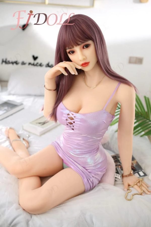 muñeca de pelo morado 168cm mypuppen madura sexy love doll 10