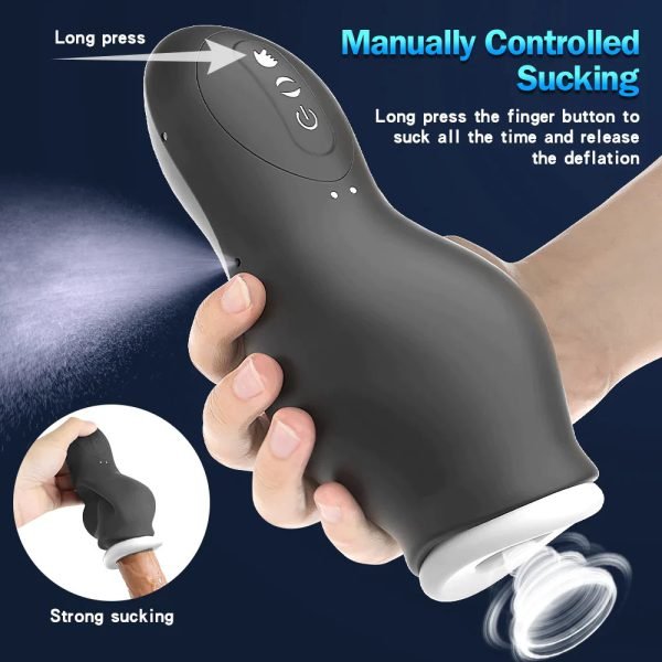 ventosa trainer masturbatore tazza mypuppets aspirazione vibrazione maschio 3