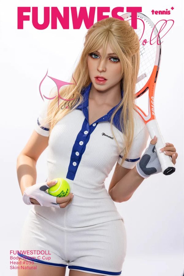 funwest muñeca rubia amante del béisbol mypuppen 157cm love doll 3