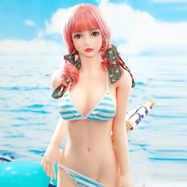 148 cm pelo rosa asiática myp muñeca love doll 2