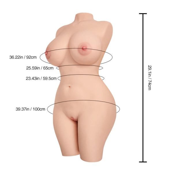 tantaly fiera grande busty milf grassa bambola del sesso con il corpo superiore 5